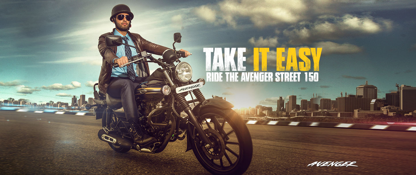 Take It Easy. Ride the Avenger Street 150